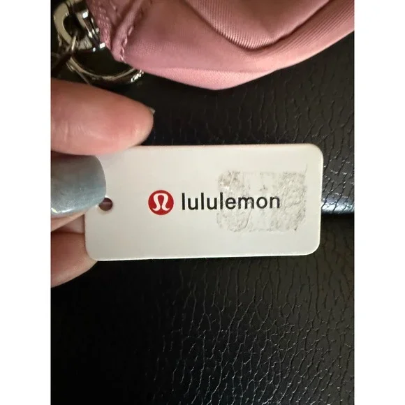 Lululemon Pink Belt Bag Everywhere Mini Pouch Key Chain Coin Purse‎ - Picture 8 of 9